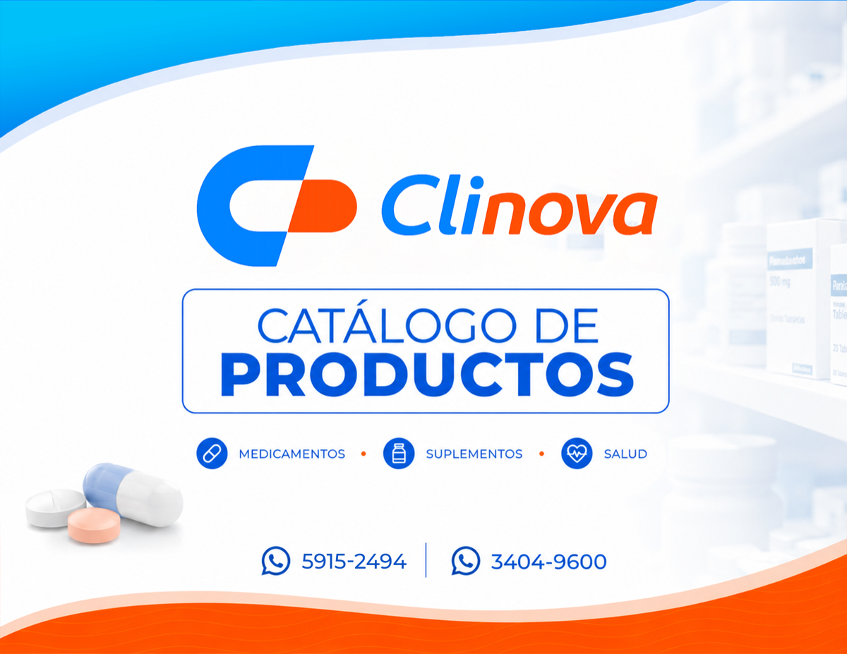 Vista previa del Catálogo de Productos Clinova